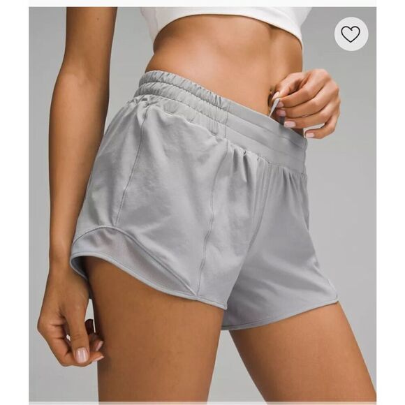 Lululemon Hotty Hot lined rhino gray shorts 4 - Picture 10 of 10